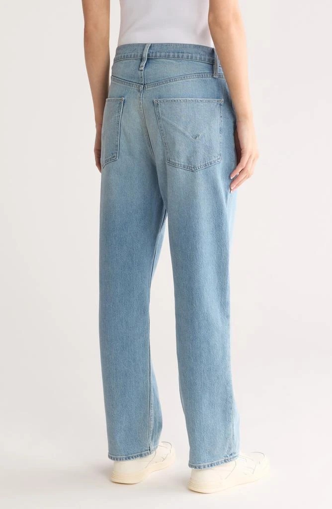 Hudson High Waist Straight Leg Jeans 2