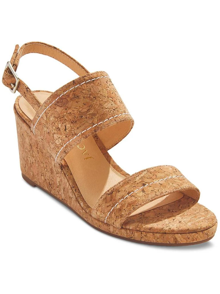 Jack Rogers Sunset Wedge Womens Slingback Open Toe Wedge Sandals 1