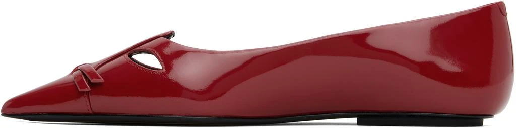 Marc Jacobs Red 'The Kat' Ballerina Flats 3