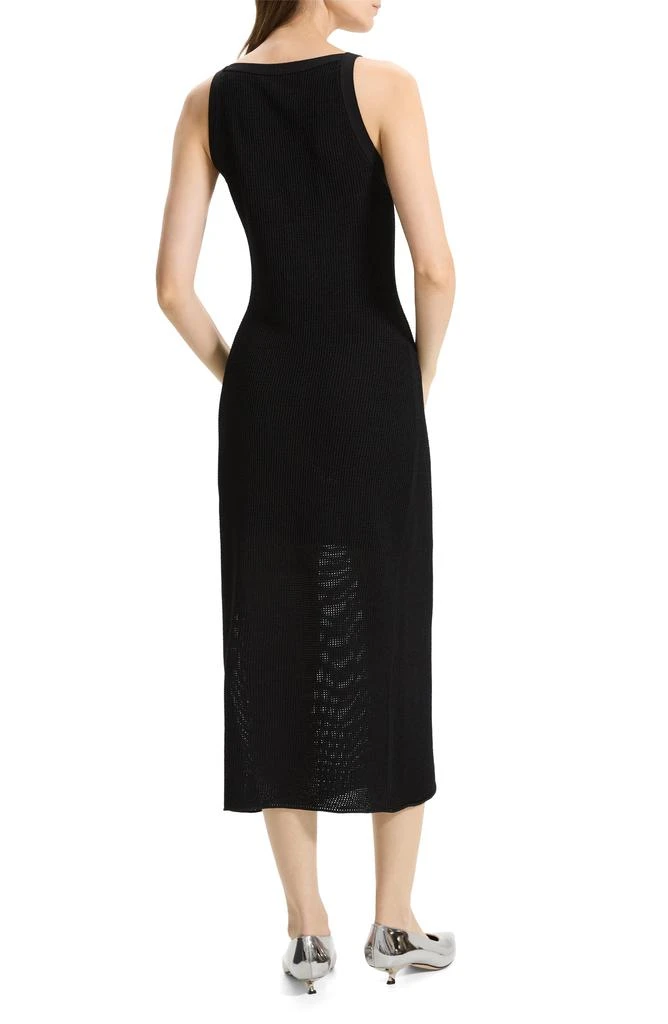 Theory Square Neck Midi Sweater Dress 2