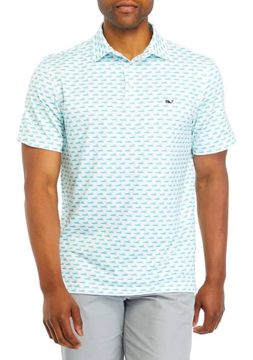Vineyard Vines Vines Printed Sankaty Polo Shirt 1