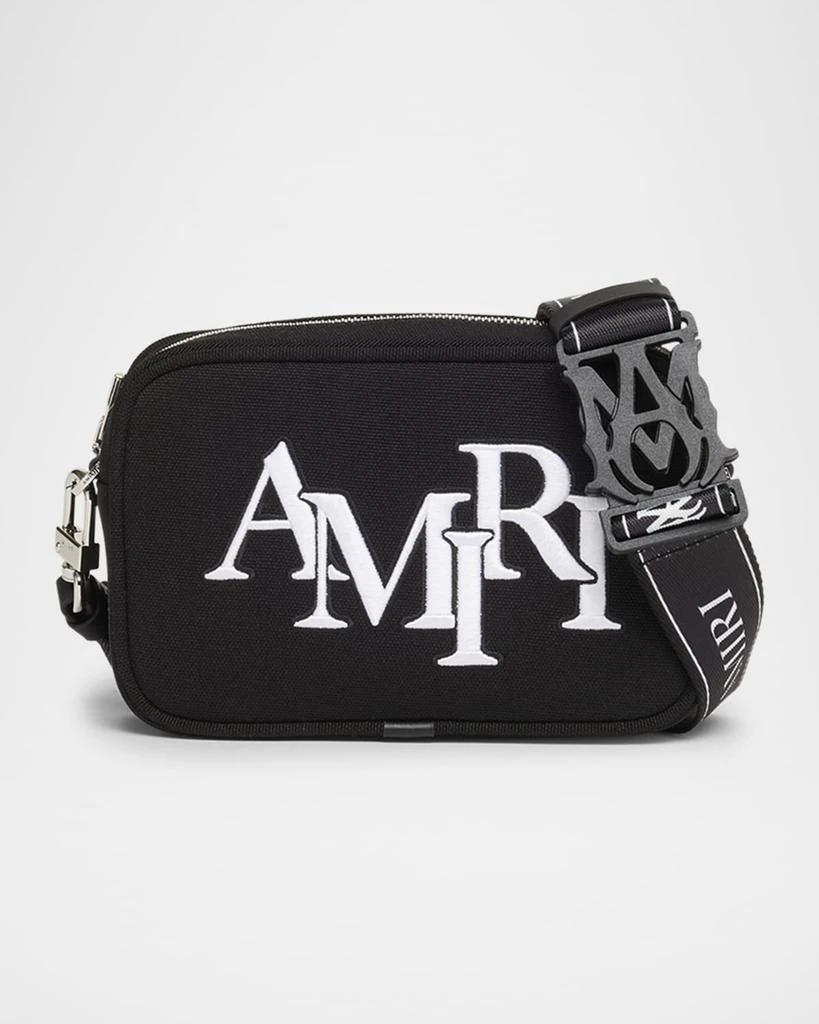 AMIRI Men's Staggered Logo Crossbody Bag 1