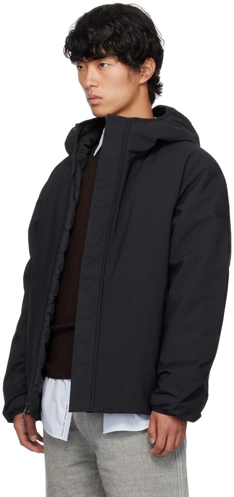 Moncler Black Polset Down Jacket 4
