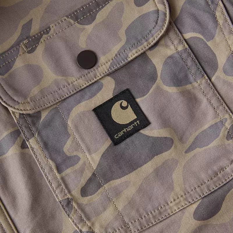 Carhartt Carhartt Men's Canvas Fleece Lined Shirt Jacket 12