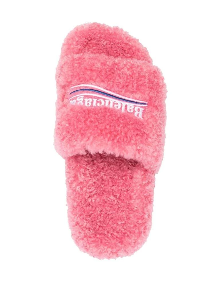 Balenciaga FURRY SLIDES 3