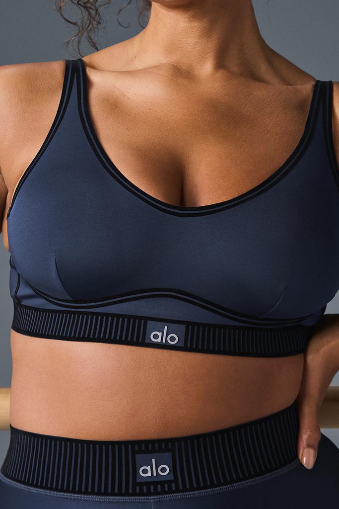 Alo Airlift Line Up Bra - Navy - Lingerie - Free Shipping