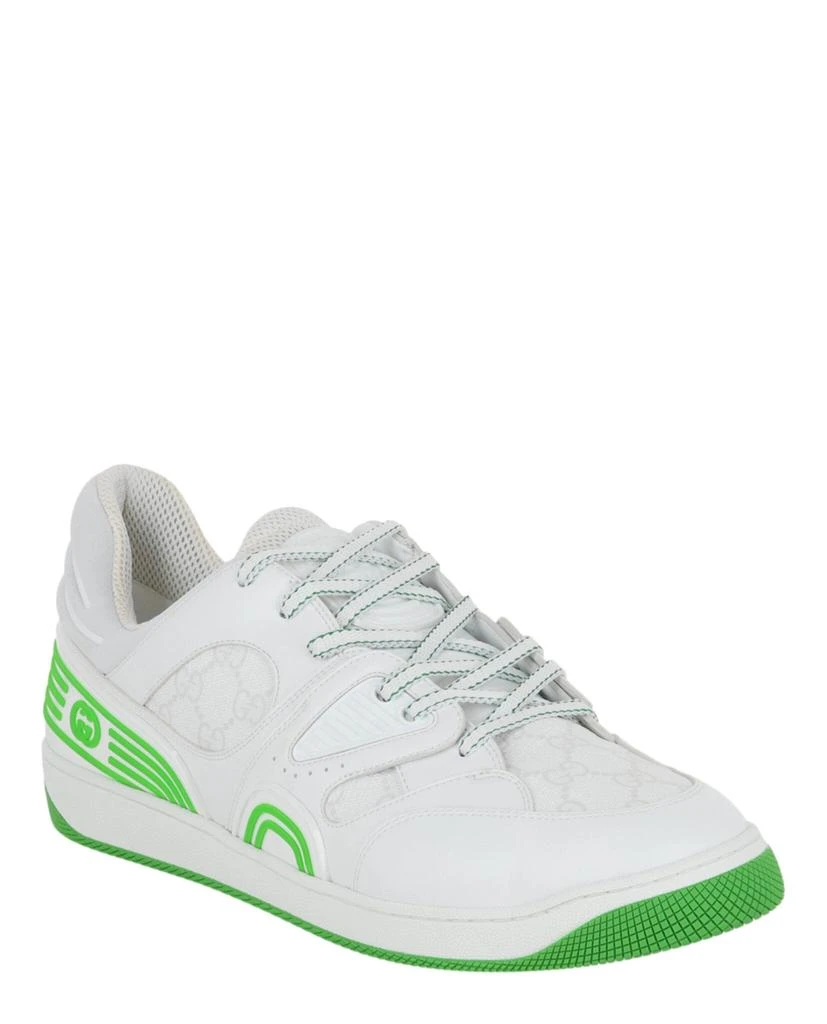 Gucci Basket Leather Low-Top Sneakers 2
