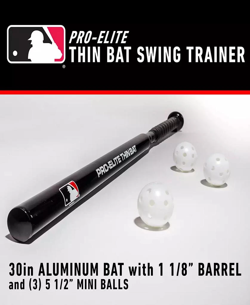 Franklin Mlb Thin Bat Trainer & Balls 4
