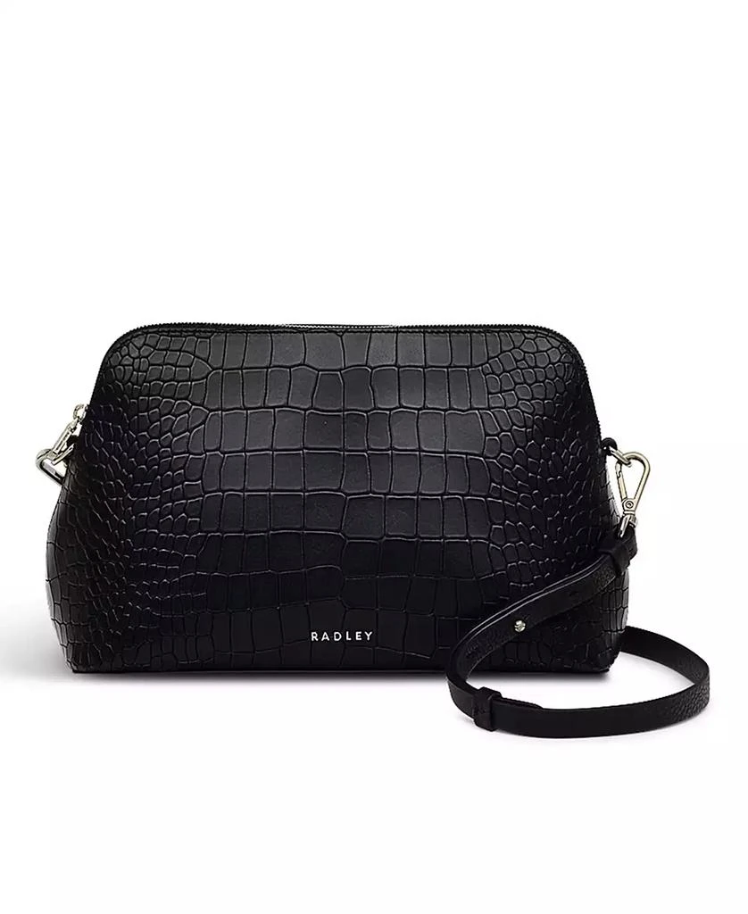 Radley Liverpool Street 3.0 Faux Croc Zip Top Crossbody Bag 1