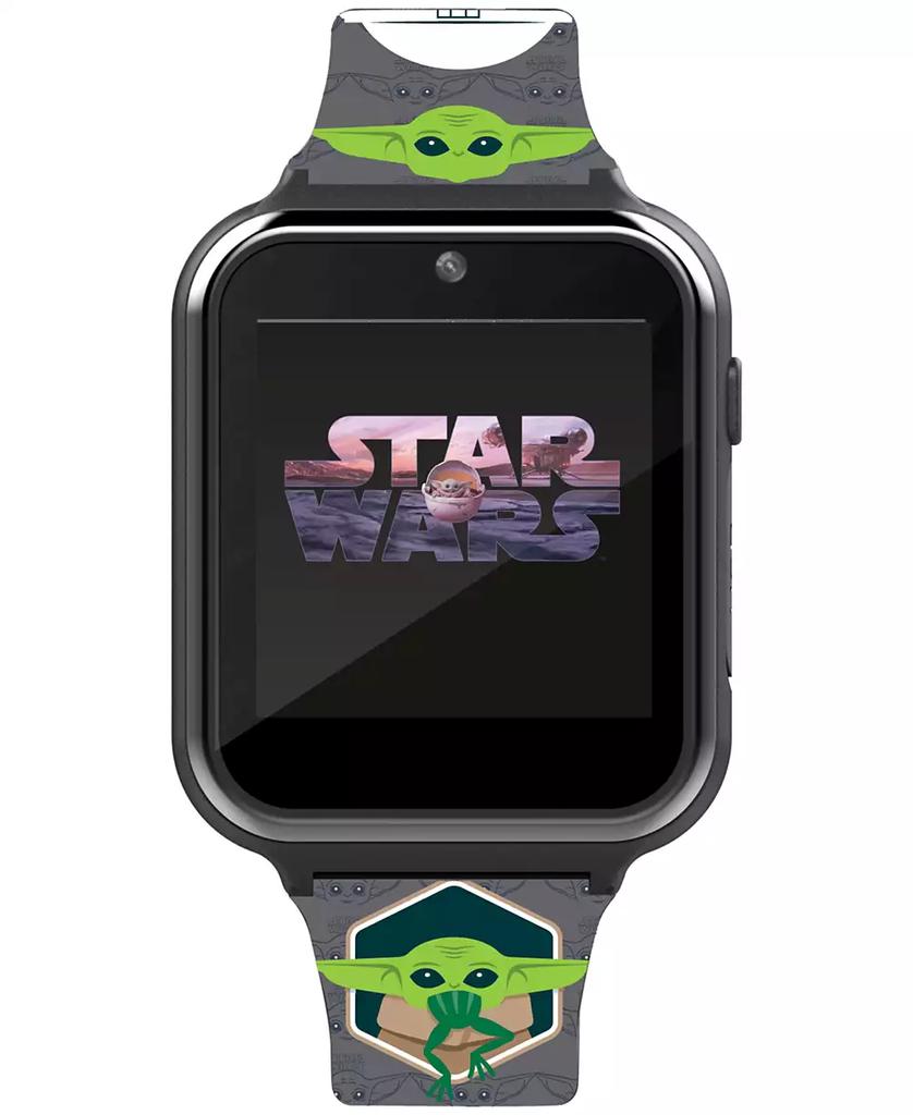 Accutime Kid's Star Wars Baby Yoda Gray Silicone Strap Smart Watch 46x41mm