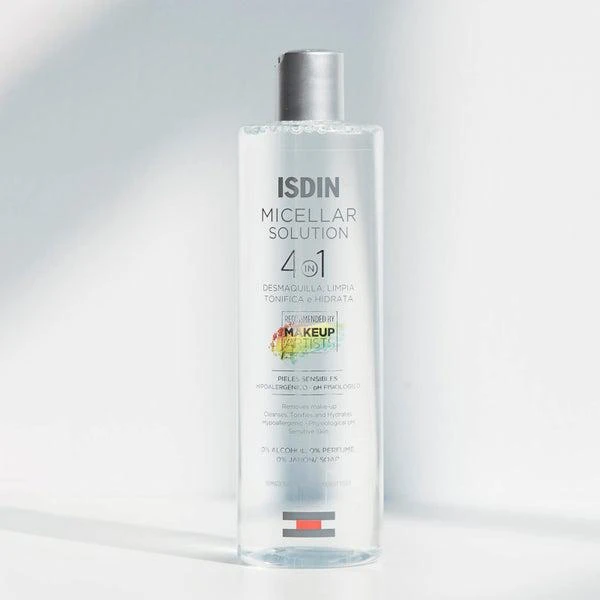 ISDIN ISDIN Micellar Solution 4-in-1 Makeup Remover Micellar Cleansing Water 13.5 oz 10