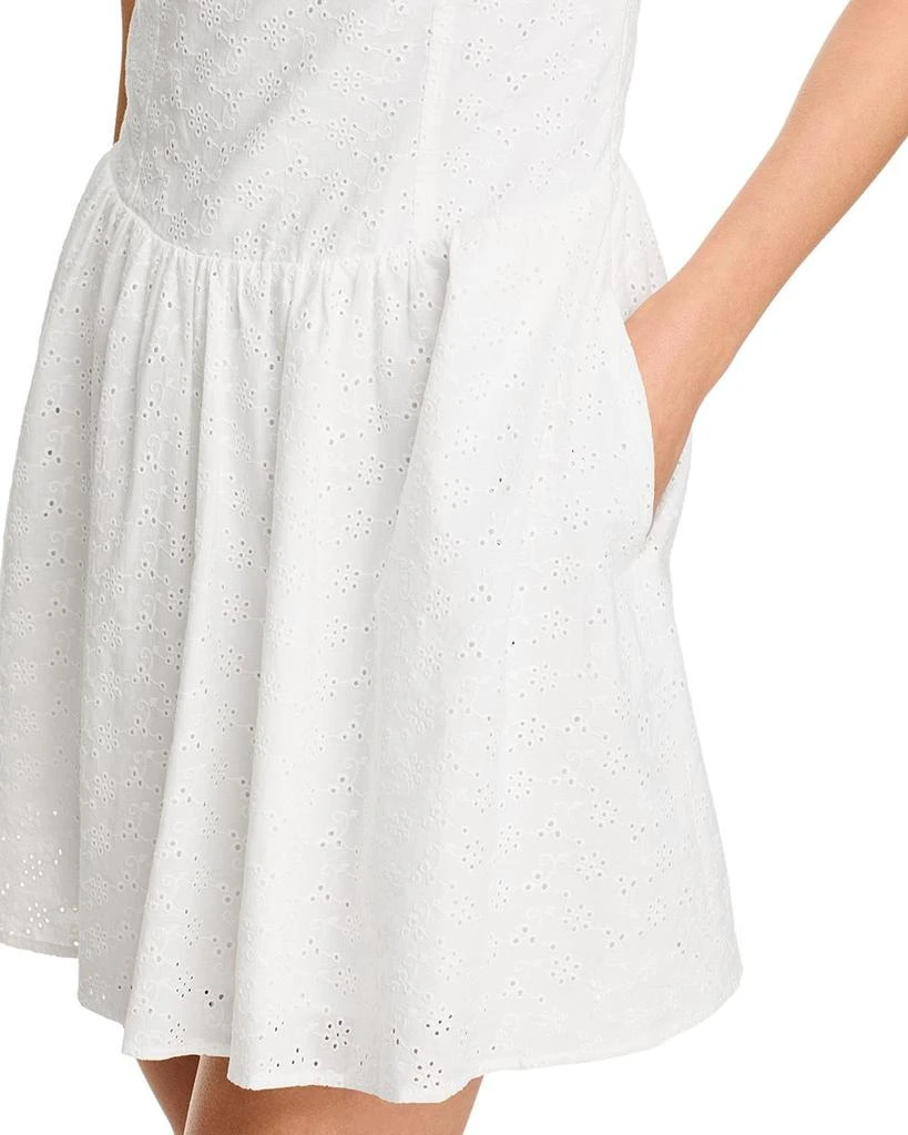 wayf smocked fit & flare dress Red Tulle Lace V Neck Short Prom Dress Homecoming Dresses with Applique,  MH301 main image 0