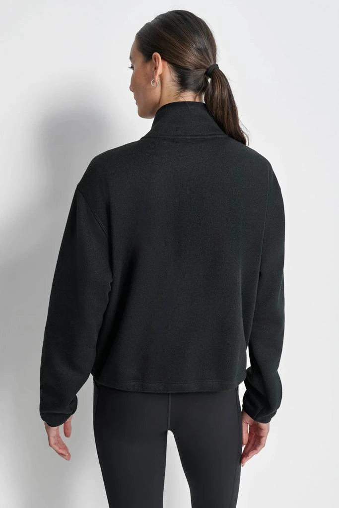 DKNY HALF ZIP FLEECE PULLOVER 2