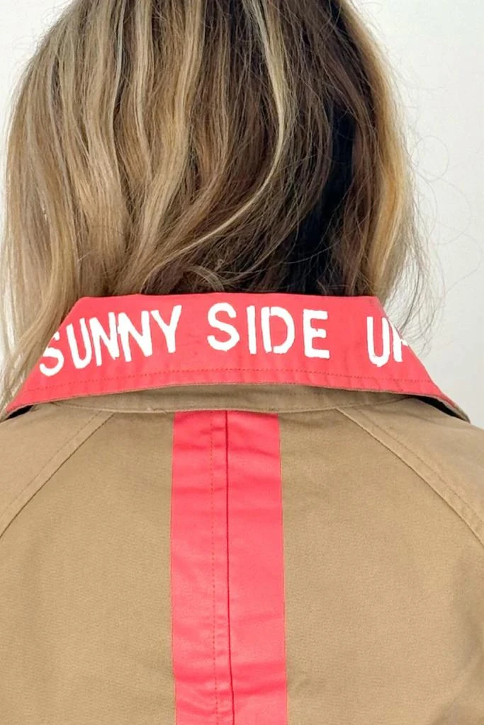 KERRI ROSENTHAL Kerri Rosenthal - Classic Double Breasted Trench Coat 6