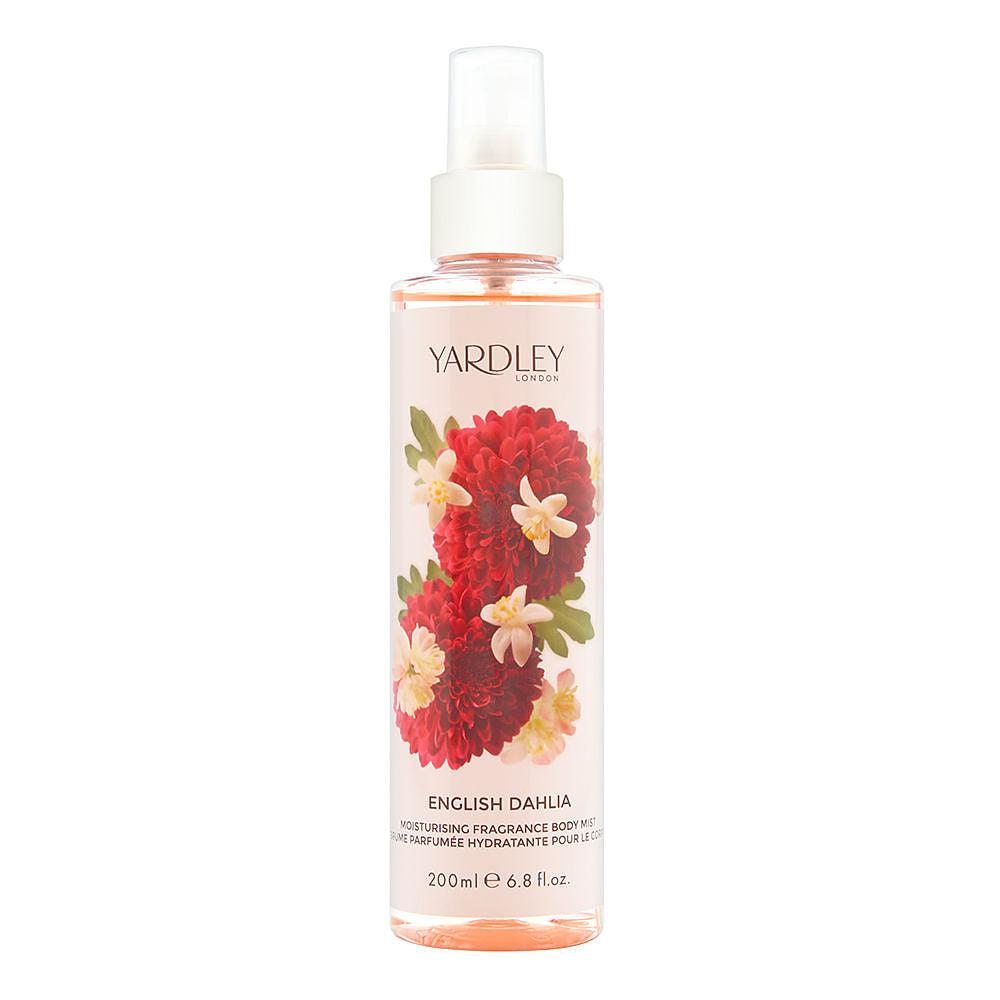 YARDLEY English Dahlia Fragrance By  Body Mist 6.8 Oz Women