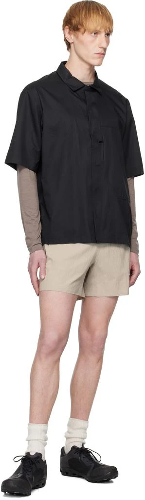 Veilance Gray Argand Shorts 4