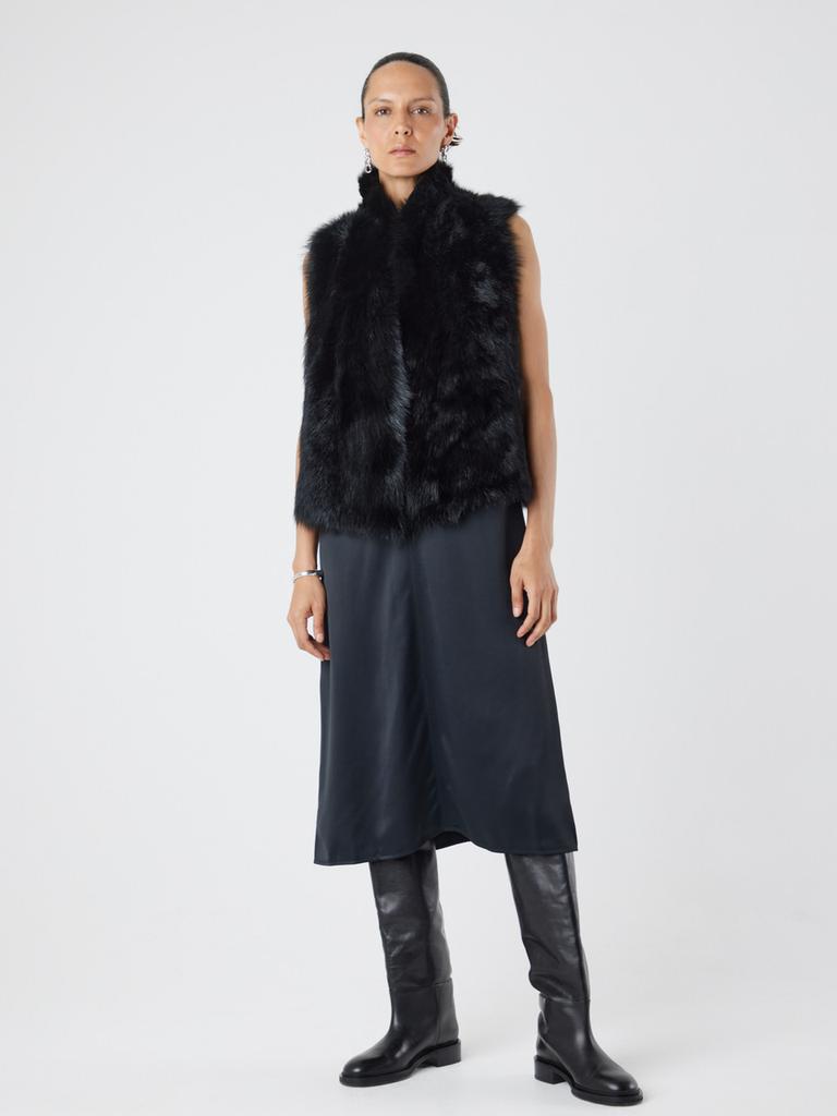 Gushlow & Cole Natural edge shearling gilet