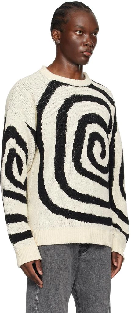FORMA Off-White Spiral Sweater 2