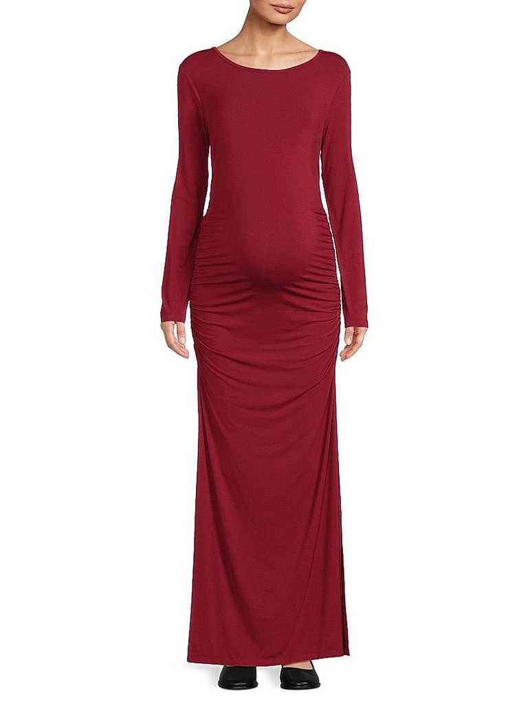 Nom Maternity Curve Maxi Dress 3