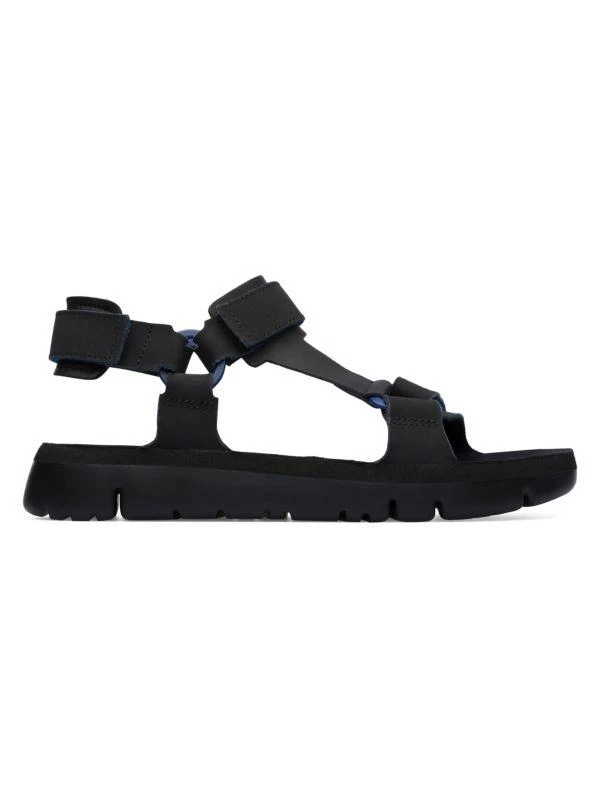 Camper Oruga Touch Strap Leather Sandals 1