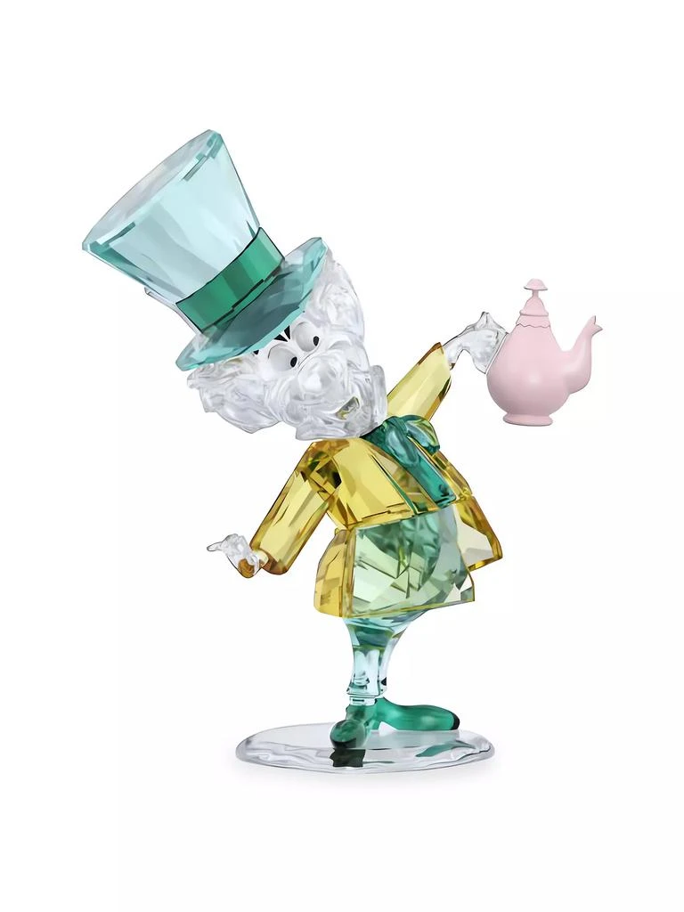 Swarovski Alice In Wonderland Mad Hatter Crystal Figurine 8