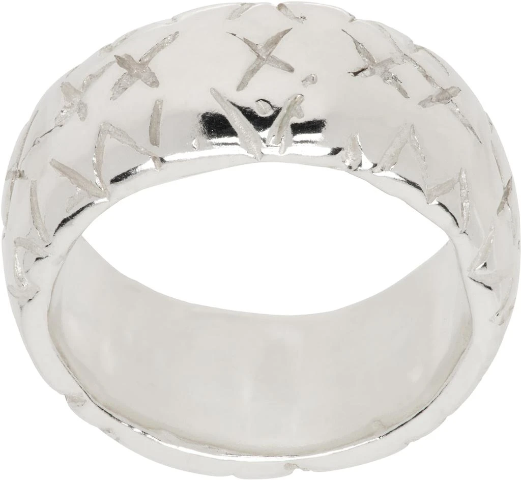 Pearls Before Swine Silver Degen Ring 1