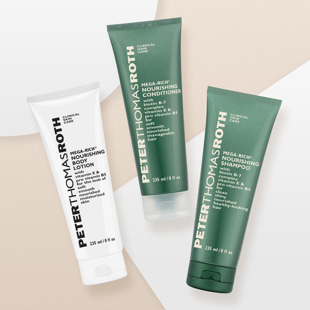 Peter Thomas Roth Full-Size Mega-Rich Hair & Body 3-Piece Bundle|3 pieces