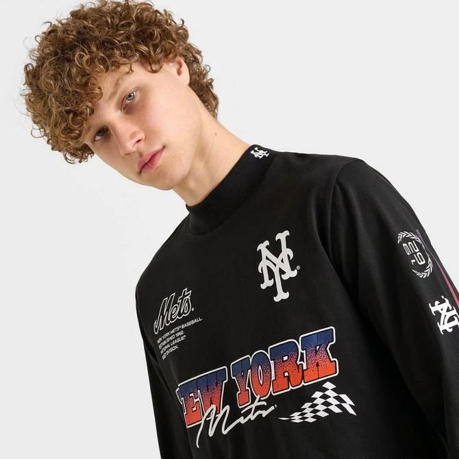 New Era Men's New Era New York Mets MLB Modern Speed Long-Sleeve T-Shirt 5
