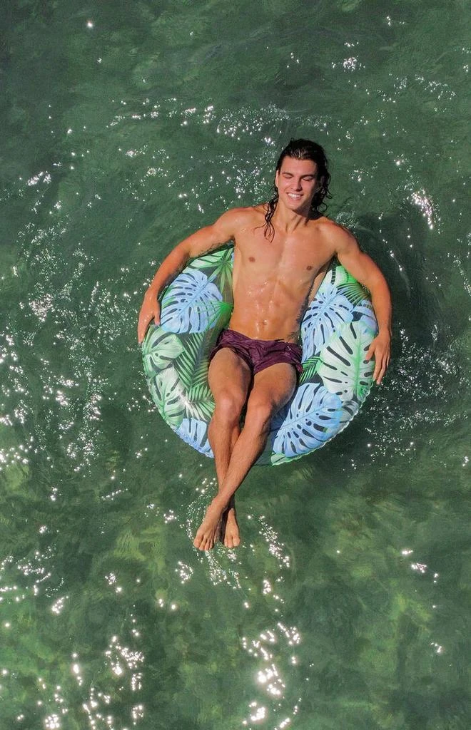 Pool Candy Resort Collection 42" Jumbo Palm Print Pool Tube 3