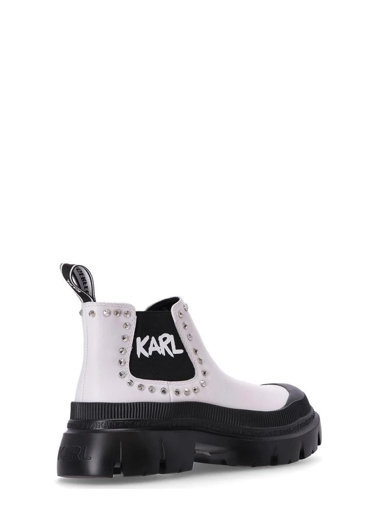 KARL LAGERFELD Trekka Max Short Gore Stud Boot 4