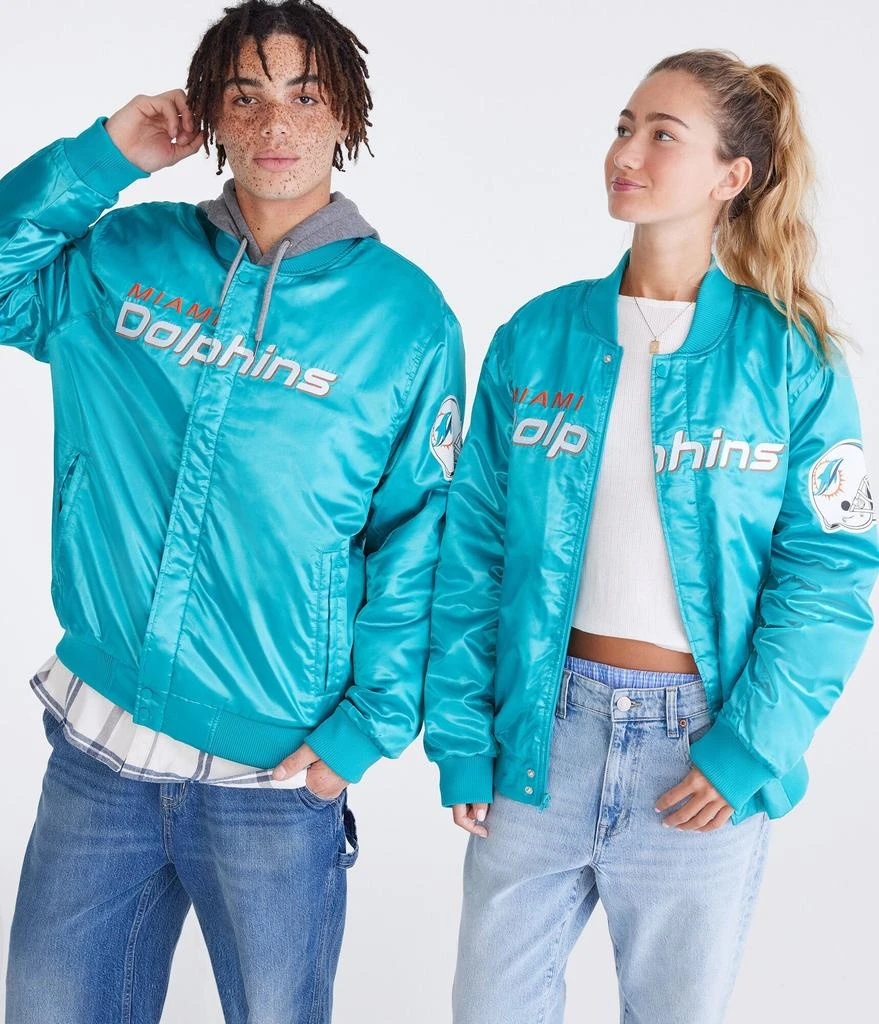 Aeropostale Miami Dolphins Bomber Jacket 2