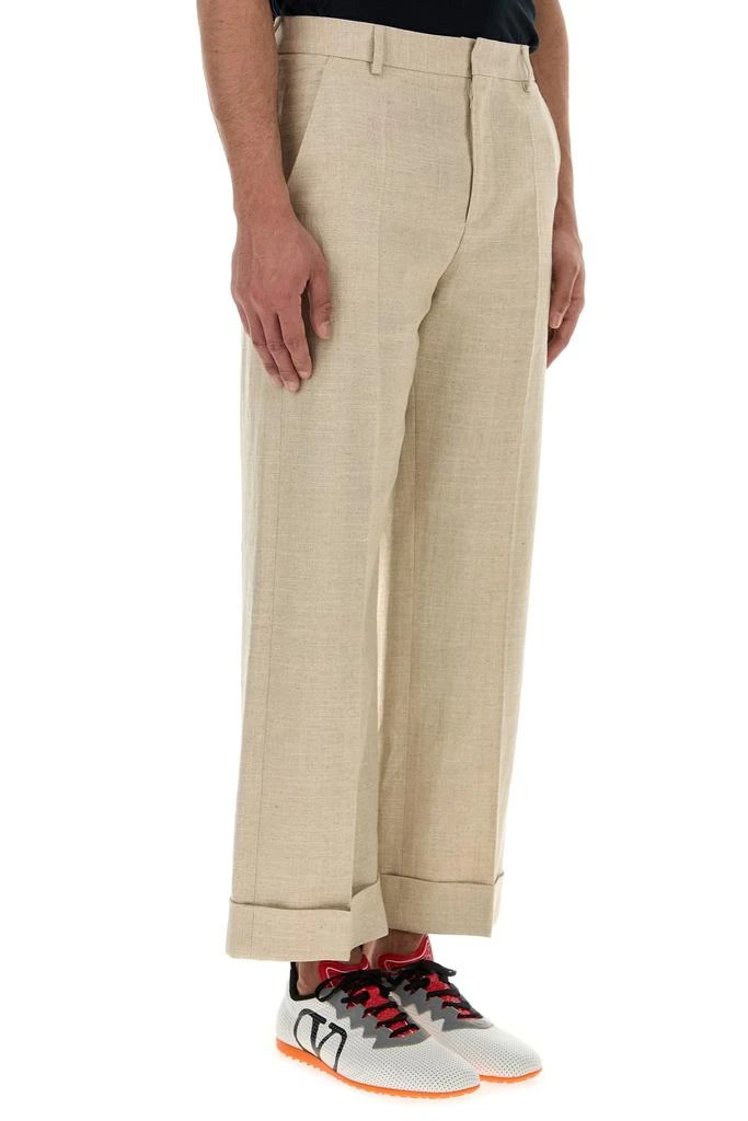 Valentino Beige linen blend pant 3