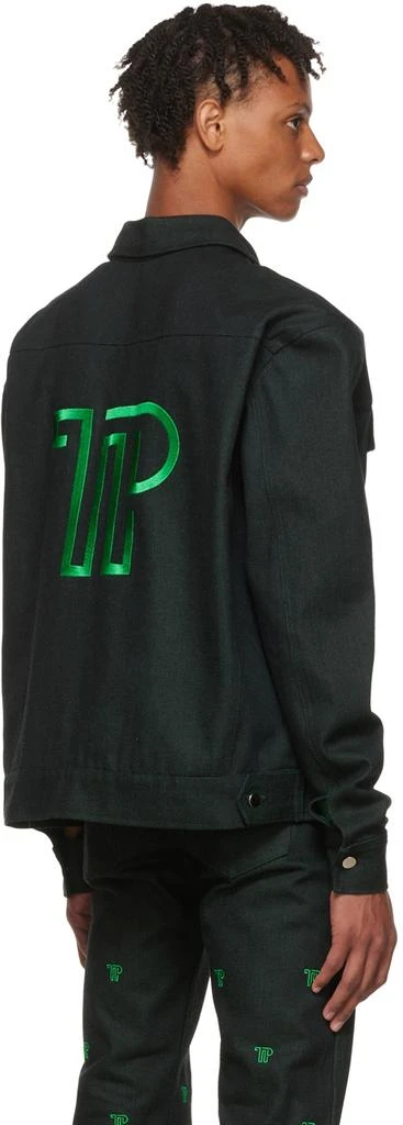 Theophilio SSENSE Exclusive Black Denim Jacket 3