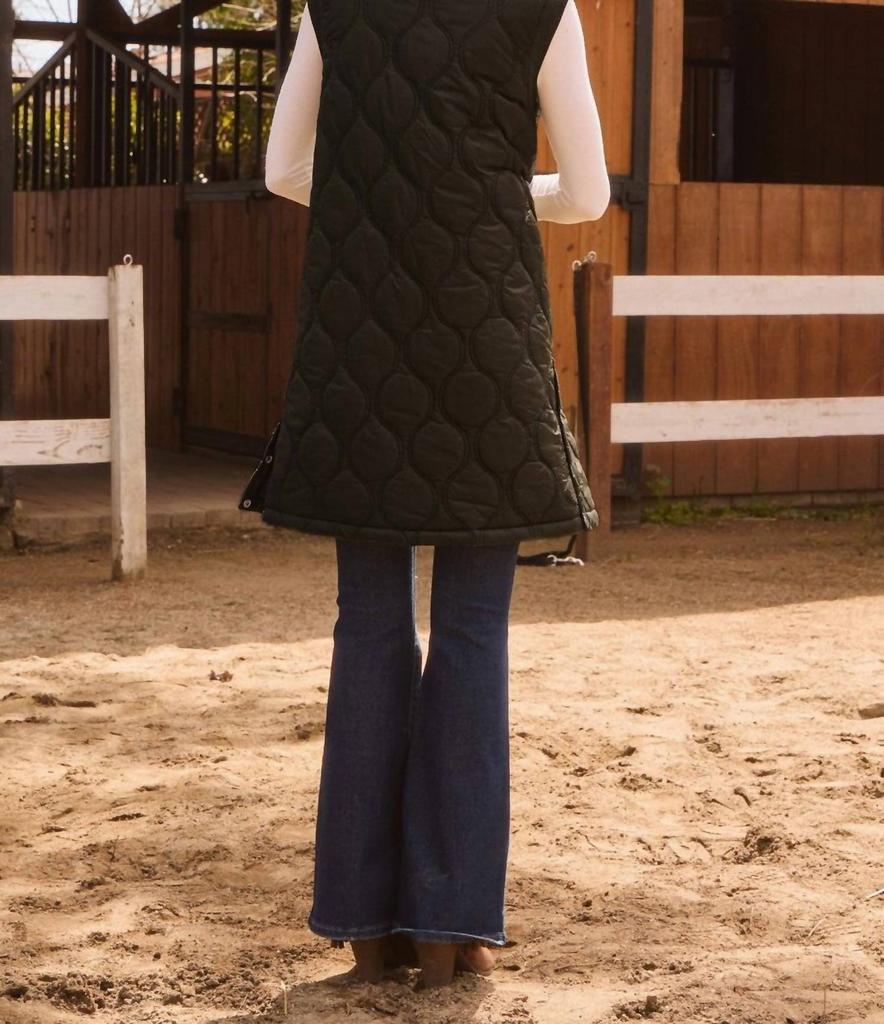 Oddi Oddi - Long Quilted Vest Jacket