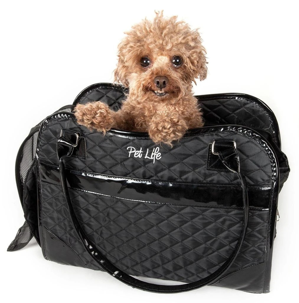 Pet Life Pet Life  Exquisite Airline Approved Designer Travel Pet Dog Handbag Carrier 6