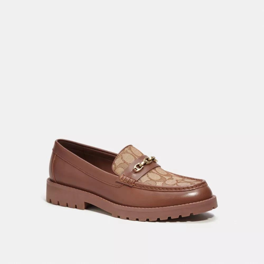 Coach Brooks Loafer In Signature Jacquard 2