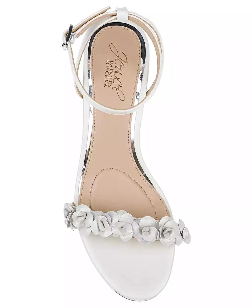 Badgley Mischka Women's Sawyer Block Heel Dress Sandals 4