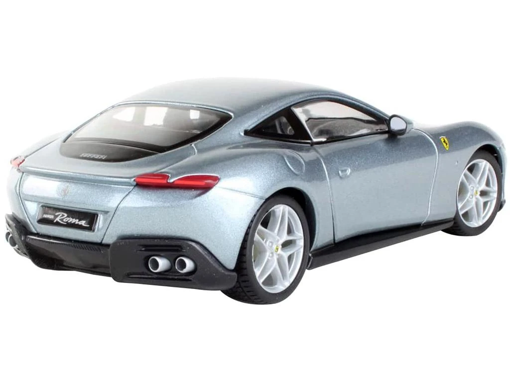 Diecast Model Bburago Ferrari Roma Gray Metallic "Race + Play" Series 1/24 Diecast Model Car by Bburago 2