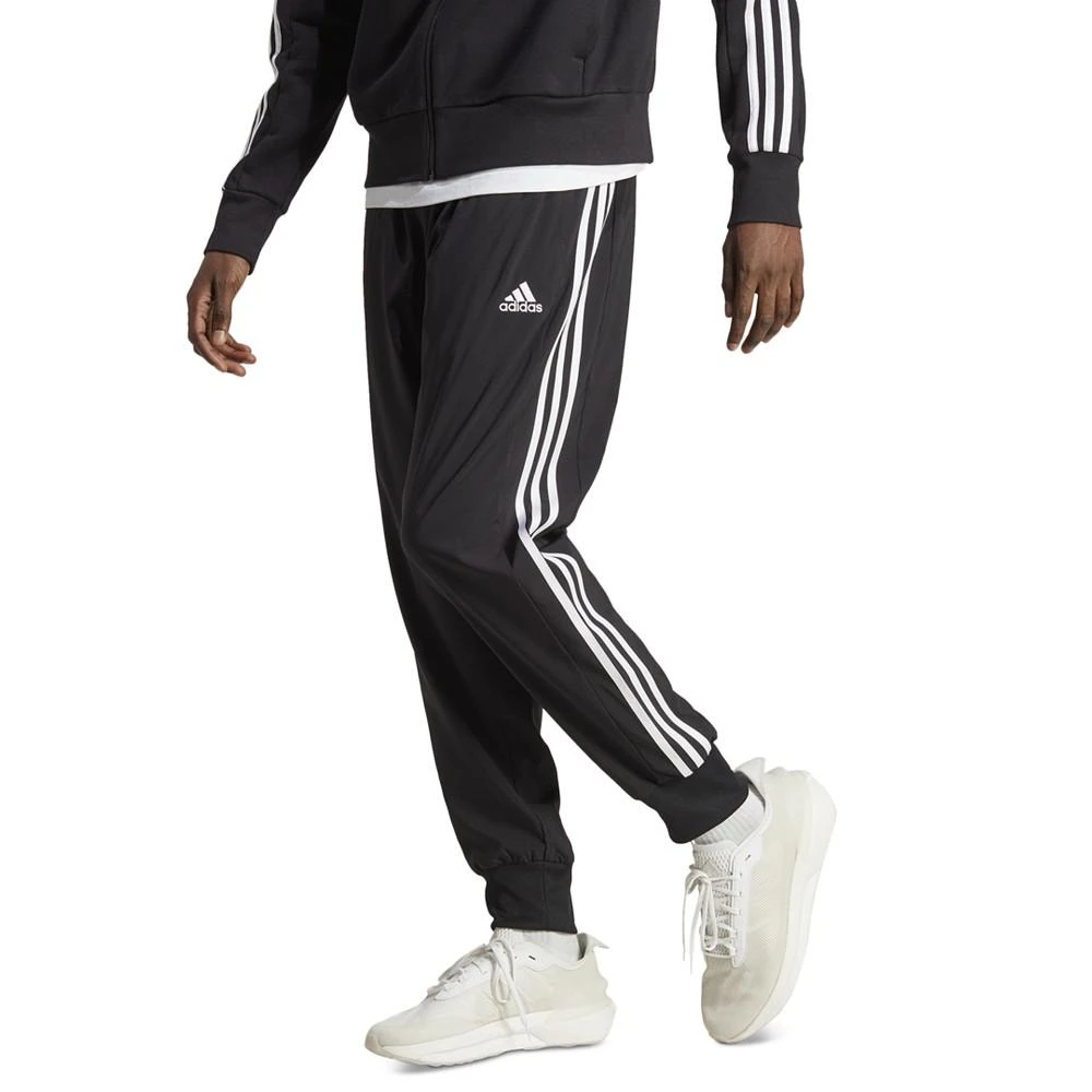 adidas Men's Essentials 3-Stripes Cargo Pocket Joggers 1