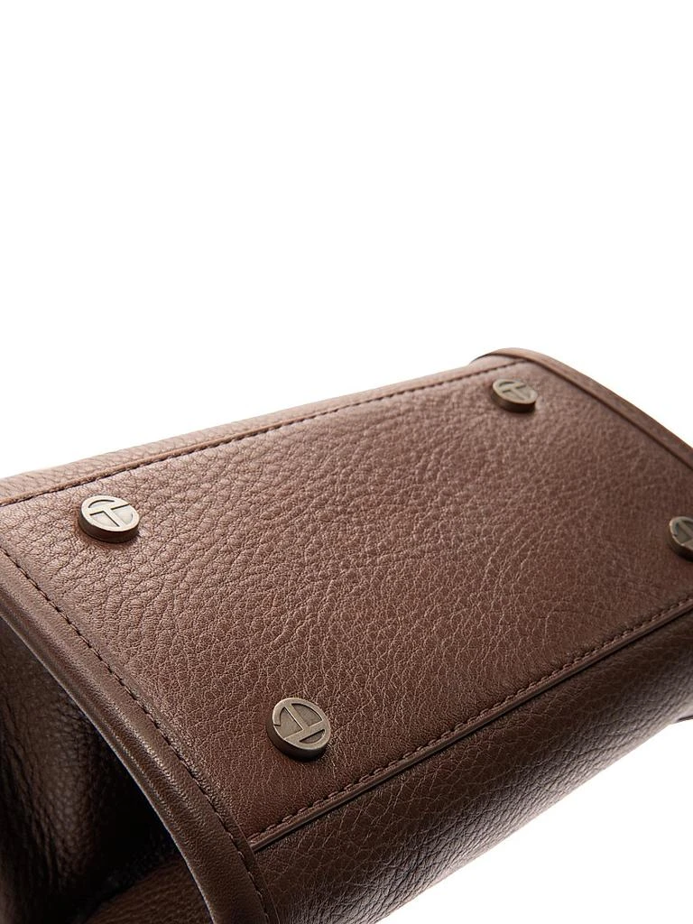 Telfar Small Pebble Leather Carry Bag 9
