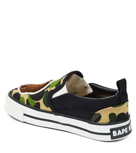 BAPE Kids Baby printed slip-on sneakers 2