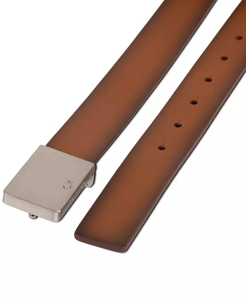 Calvin Klein Men's Logo Plaque Belt 5