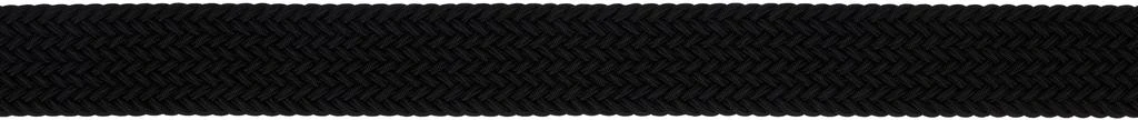 Andersons Black Classic Plain Elastic Woven Belt 2