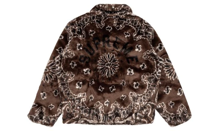 Supreme Supreme Bandana Faux Fur Bomber Jacket 4
