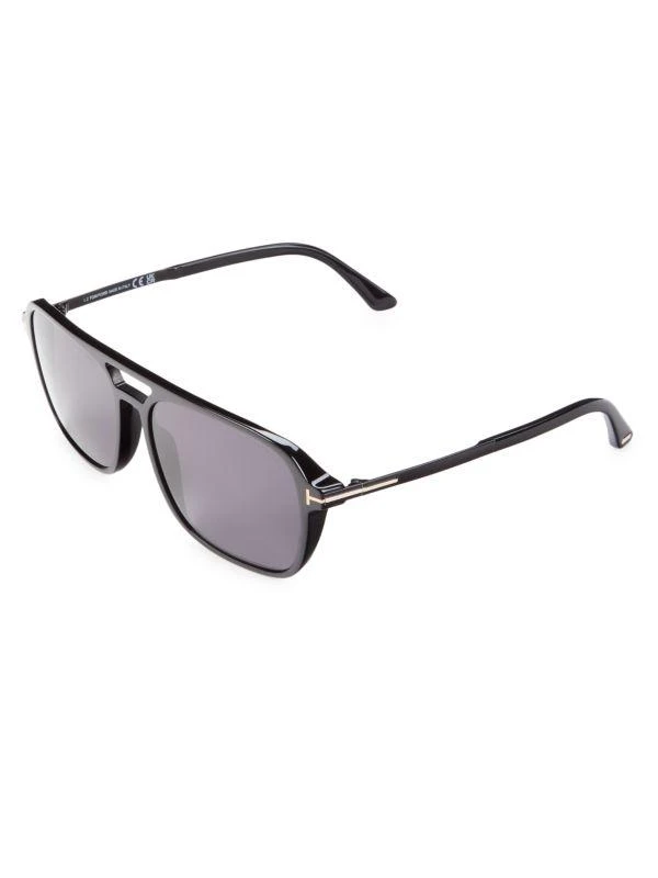 TOM FORD 59MM Rectangle Sunglasses 2