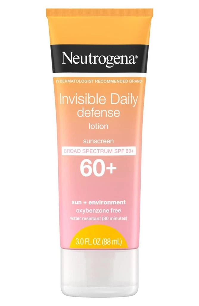 NEUTROGENA Invisible Daily Defense Sunscreen Lotion SPF 60+ 3