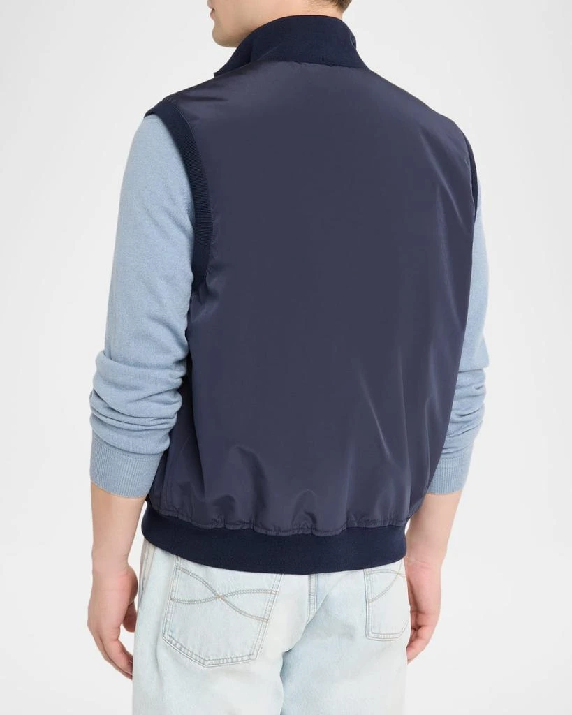 Brunello Cucinelli Men
s Water-Resistant Full-Zip Vest 3