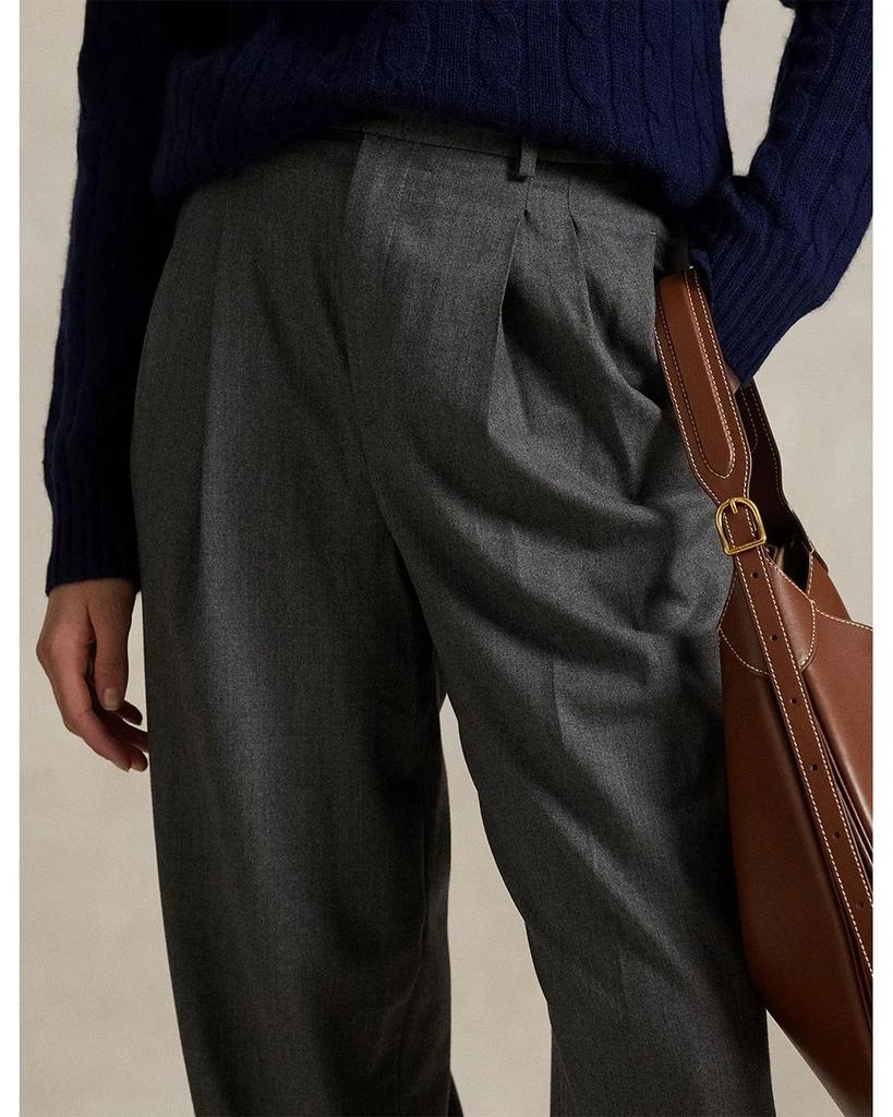 Ralph Lauren Flannel Wide Leg Pants 4