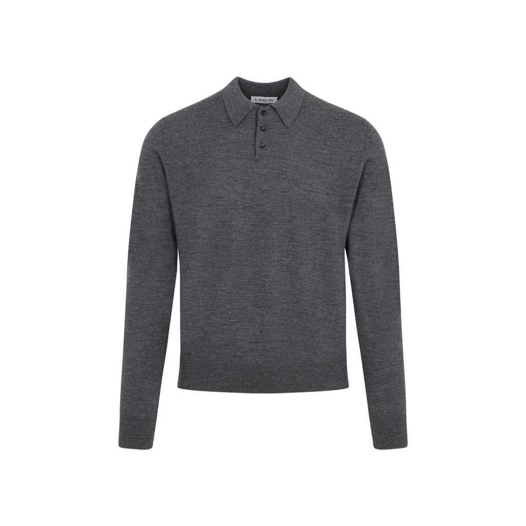 Lanvin LANVIN MERINO WOOL POLO 1