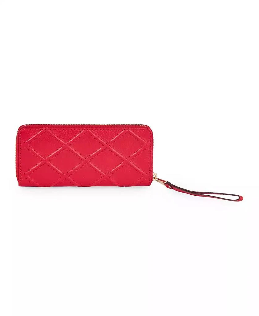 LODIS Women's Aria Accordian Zip Around Wallet 2